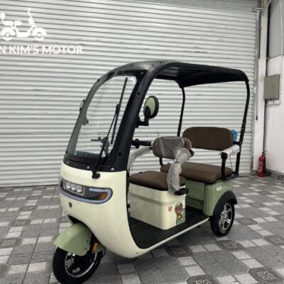 Santong P90 – Xe điện ba bánh mái che 1.200W, đi 80-100km Santong P90 – Xe điện ba bánh mái che 1.200W, đi 80-100km