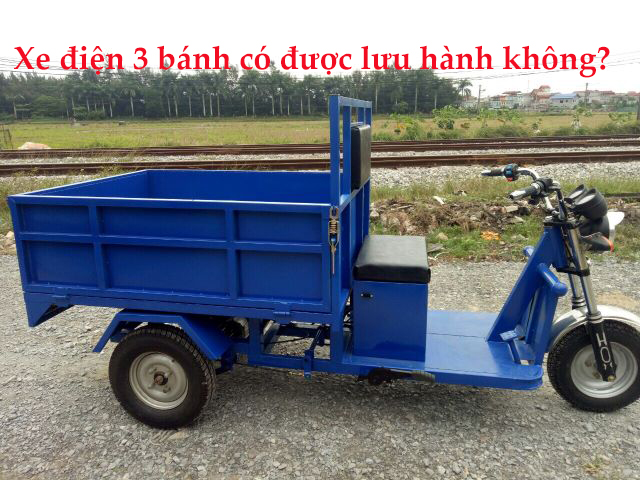 Giải Đáp] Xe điện 3 bánh có được lưu hành không, có cần bằng lái không?