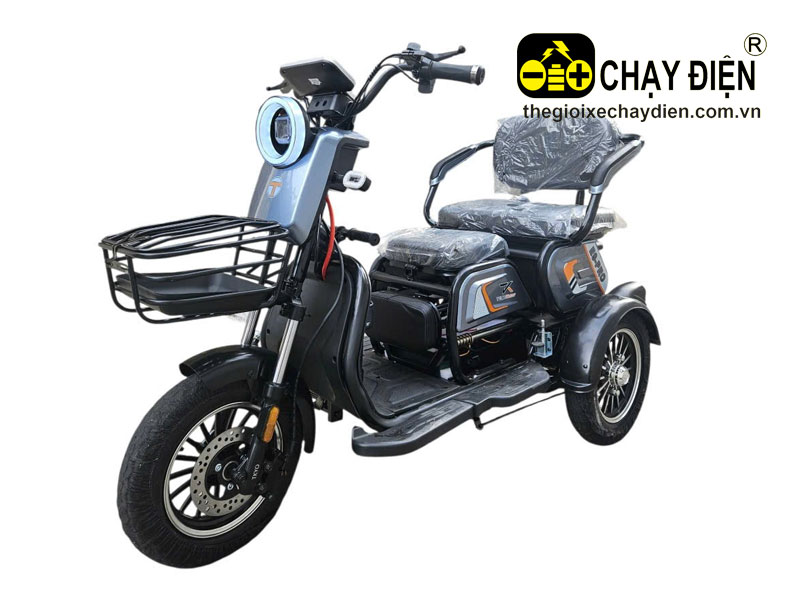Xe 3 bánh điện TKYO E9 PRO Thắng đĩa giá 13,5 triệu – Trả góp, giao tận nơi