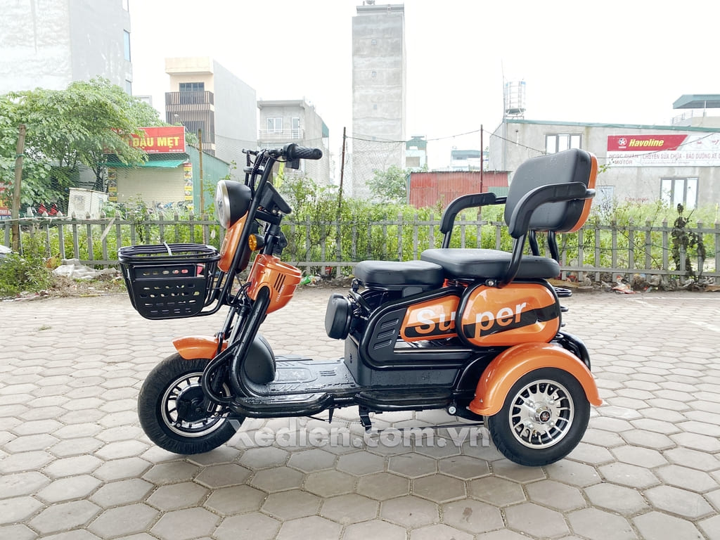 Xe điện 3 bánh có được phép lưu thông trên đường phố hay không?